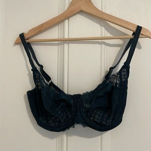 Panache dark teal bra, great condition